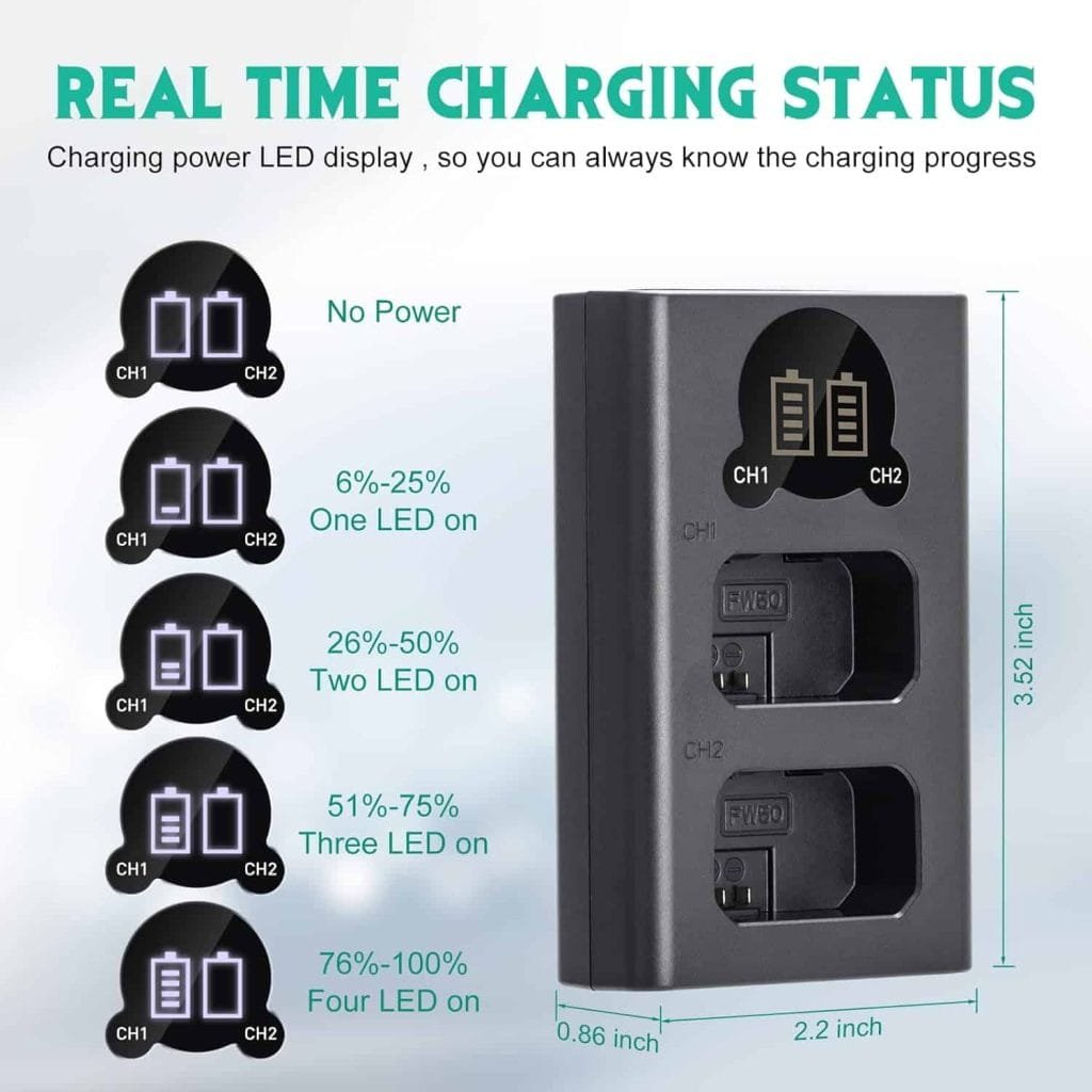 NP-FW50 Battery Charger NP-FW50 Battery Charger