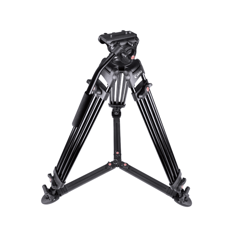 Caisi DV1800D Professional Video Tripod with 75mm Bowl – Built for Stability and Height