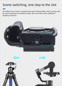 Panasonic GH5/GH7 Rabbit Cage – Aviation Aluminum Alloy Camera Rig 2 10940146