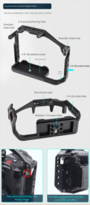 Panasonic GH5/GH7 Rabbit Cage – Aviation Aluminum Alloy Camera Rig 1 10940147