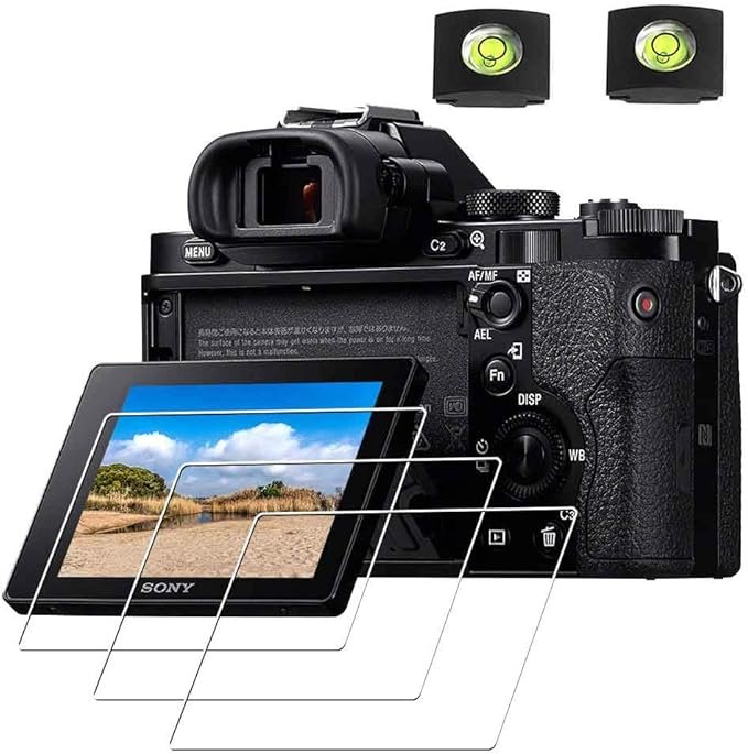 Camera Screen Protector & Anti-Scratch for Sony Alpha A7III/A7/IIV/A7RIII/A7RIIV