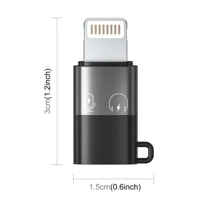 Microphone Connector Type C to Lightning Microphone Connector Type C to Lightning