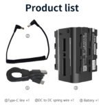 NP-F970 dual-sided battery