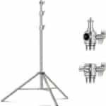2.8m Heavy Duty Air Cushioned Stainless Steel Light Stand