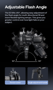 Godox S3 Speedlite Bracket
