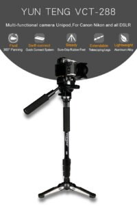 Yunteng VCT-288 Photography Tripod Monopod