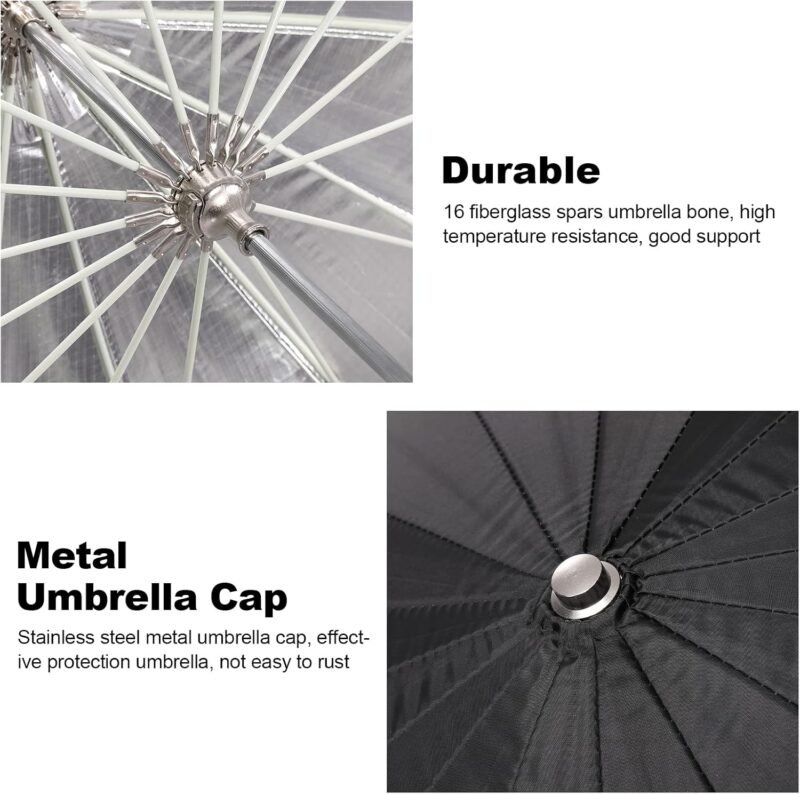165cm Deep Parabolic Umbrella