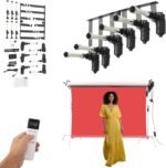 6 Roller Motorized Electric Background Support System
