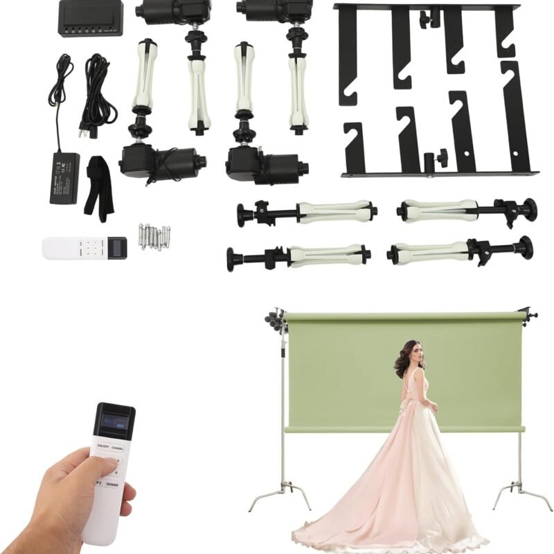 4 Roller Motorized Electric Background Support System