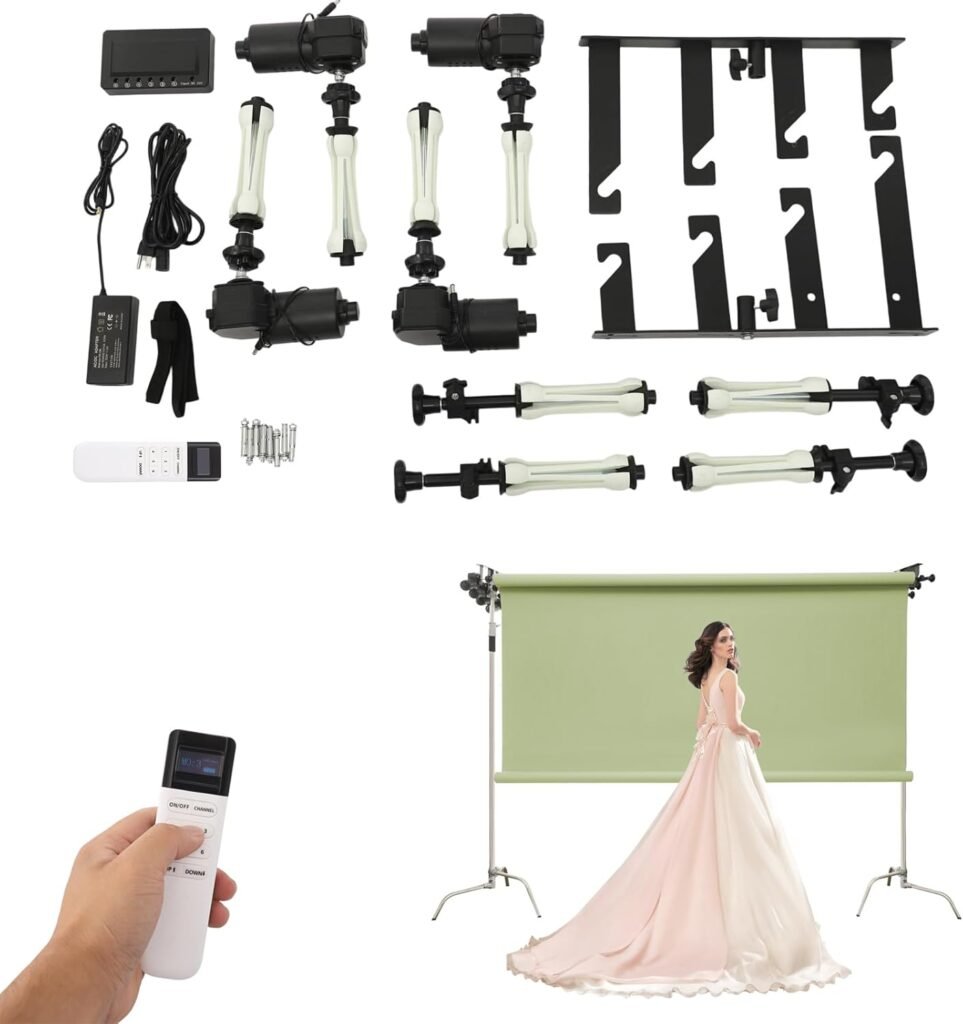 4 Roller Motorized Electric Background Support System