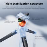 K&F Concept 73" Compact Camera Tripod