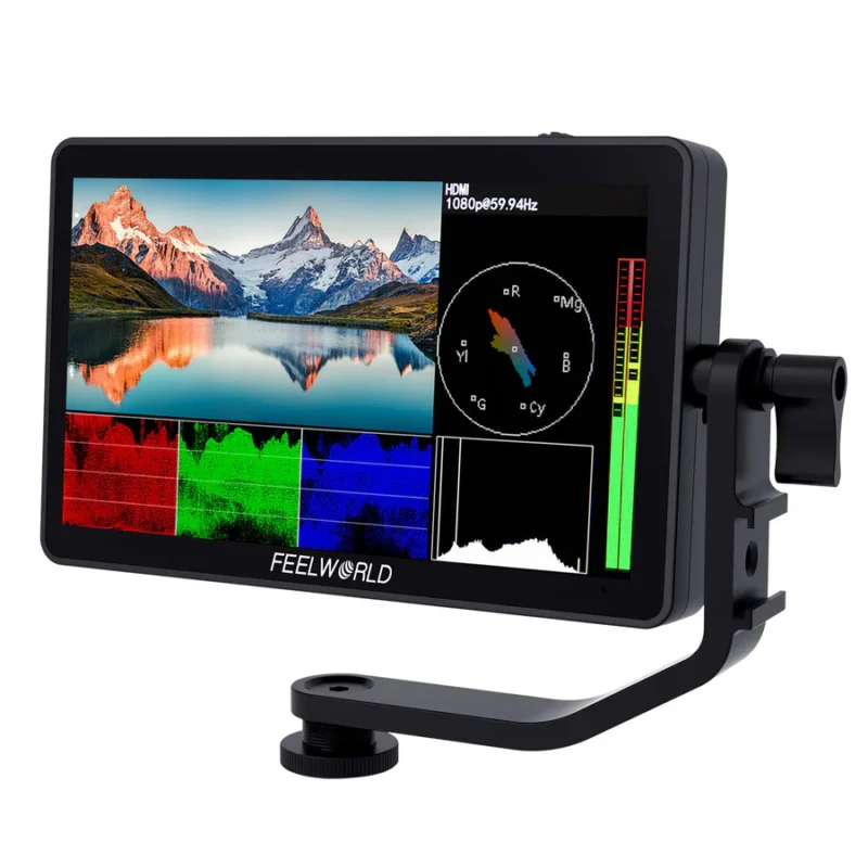 FEELWORLD F6 PLUS 6 inch small Touch Screen 3D LUT Camera DSLR Field Monitor 1920×1080 HD 4K HDMI