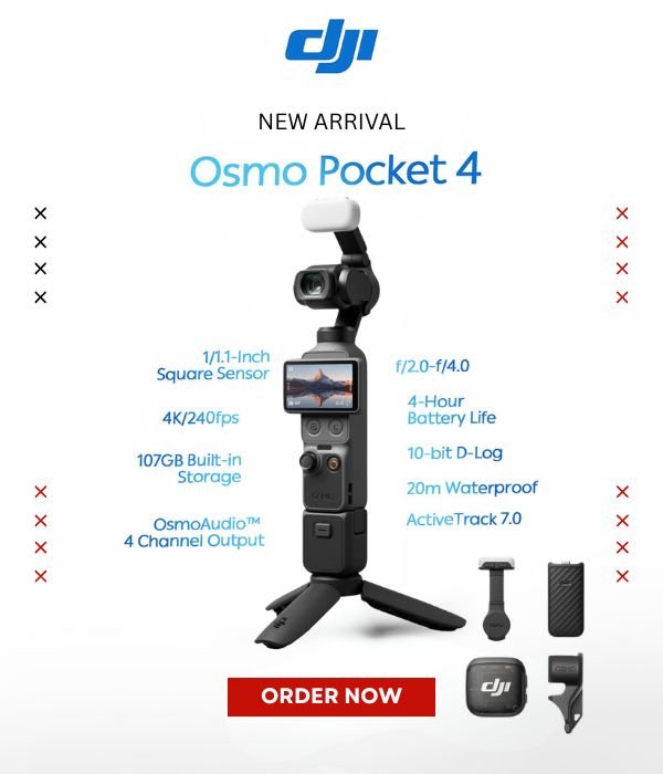 Ontime Electronics 1 Osmo Pocket 4 combo kenya