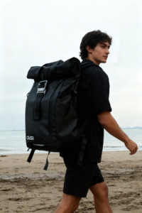 Caisi Waterproof Camera Backpack | 18–22L Roll-Top Photography Bag - Image 2