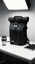 Caisi Waterproof Camera Backpack | 18–22L Roll-Top Photography Bag - Image 6