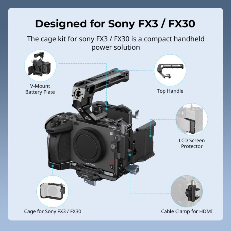 SmallrigCage Kit for Sony FX30/FX3