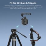 Smallrig Cage Kit for Sony FX30/FX3 with V-Mount Plate, Cable Clamp & Top Handle - Image 8
