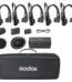 Godox SkyTalk Air 5S 5-Person Full-Duplex Wireless Intercom Headset System (2.4 GHz)