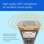 Philips DVT1170 VoiceTracer, Audio Recorder
