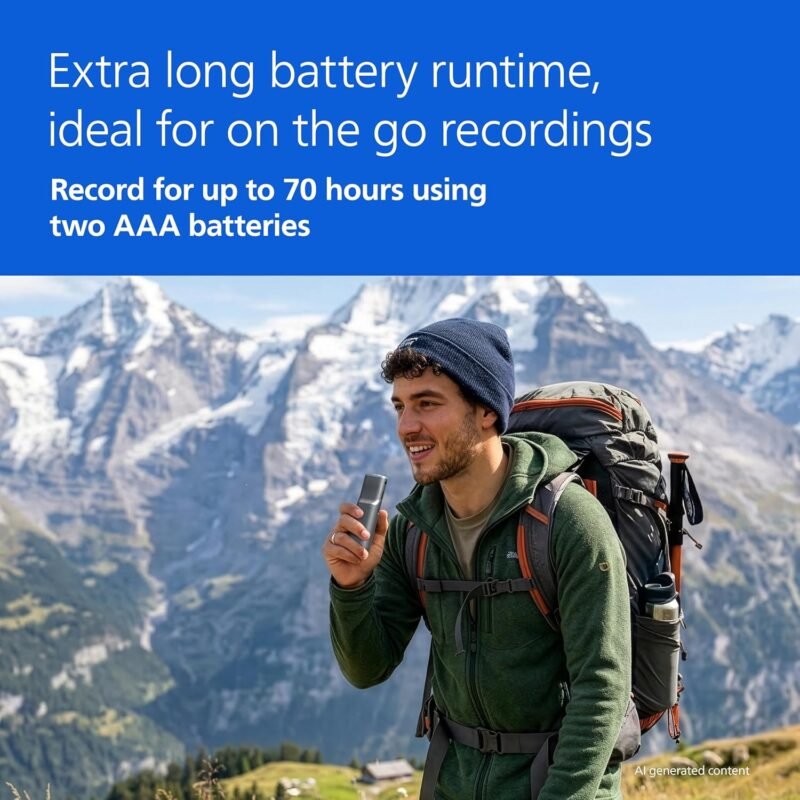 Philips DVT1170 VoiceTracer, Audio Recorder