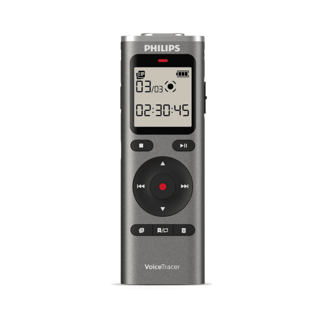 Philips VoiceTracer DVT1170 Audio Recorder