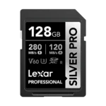 Lexar 128GB Professional UHS-II SDXC Memory Card (280MB/s)