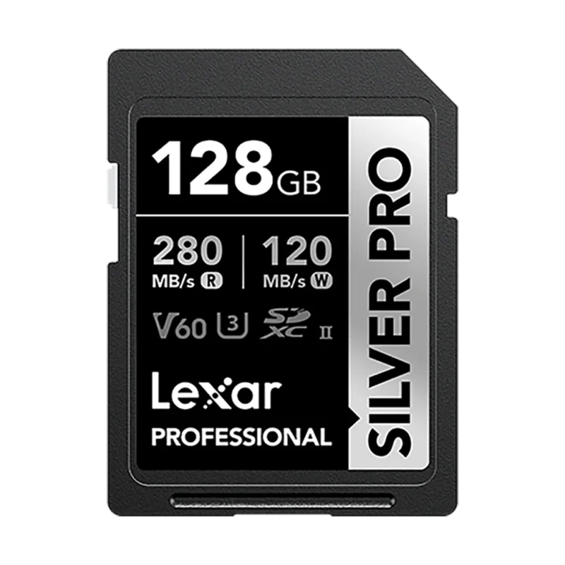 Lexar 128GB Professional UHS-II SDXC Memory Card (280MB/s)