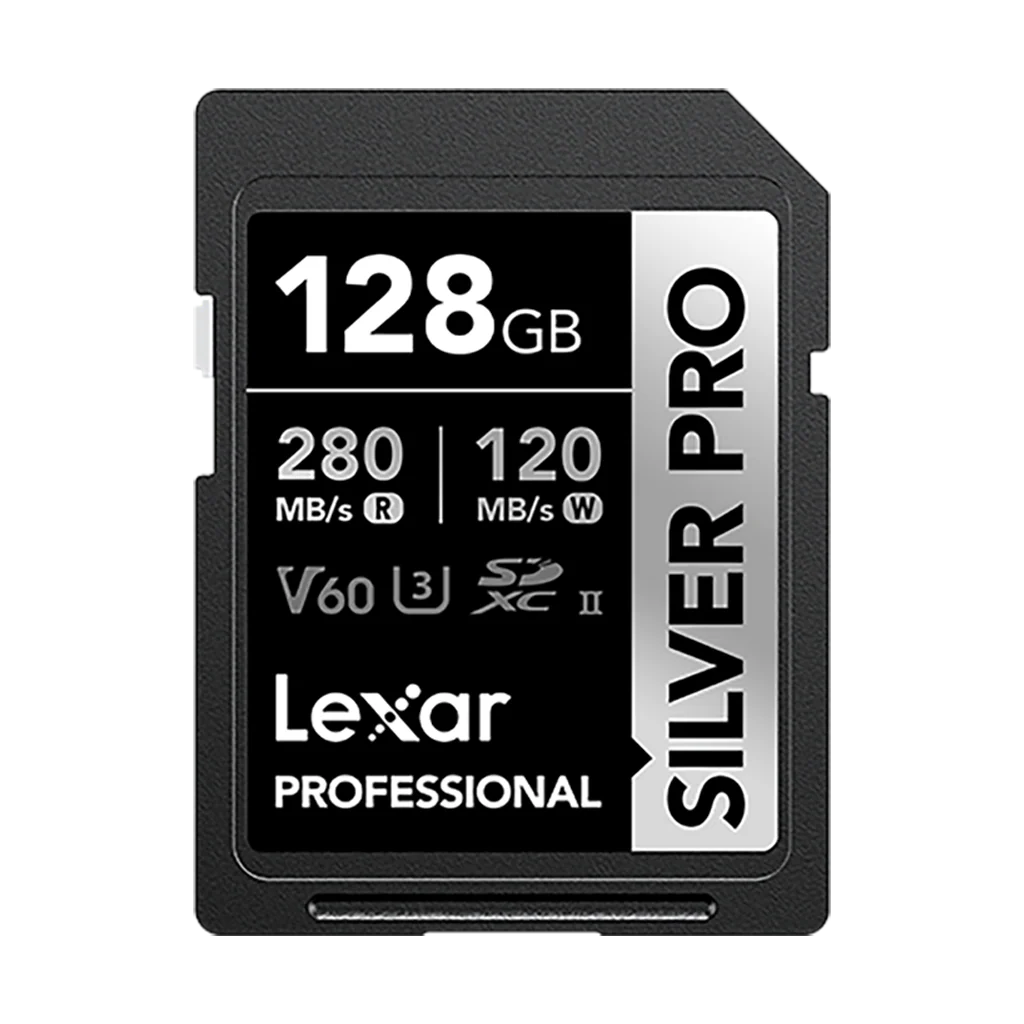 Lexar 128GB Professional UHS-II SDXC Memory Card (280MB/s)