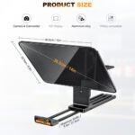 LENSGO TC12 Teleprompter for Smartphones and Cameras