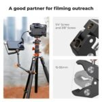 K&F CONCEPT 11" Magic Arm Clamp Kit Articulating Camera Arm Mount for Microphone