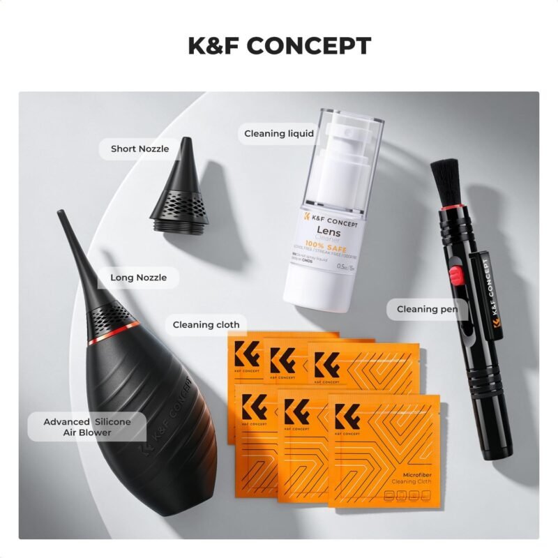 K&F Concept 10-in-1 Camera Cleaning Kit