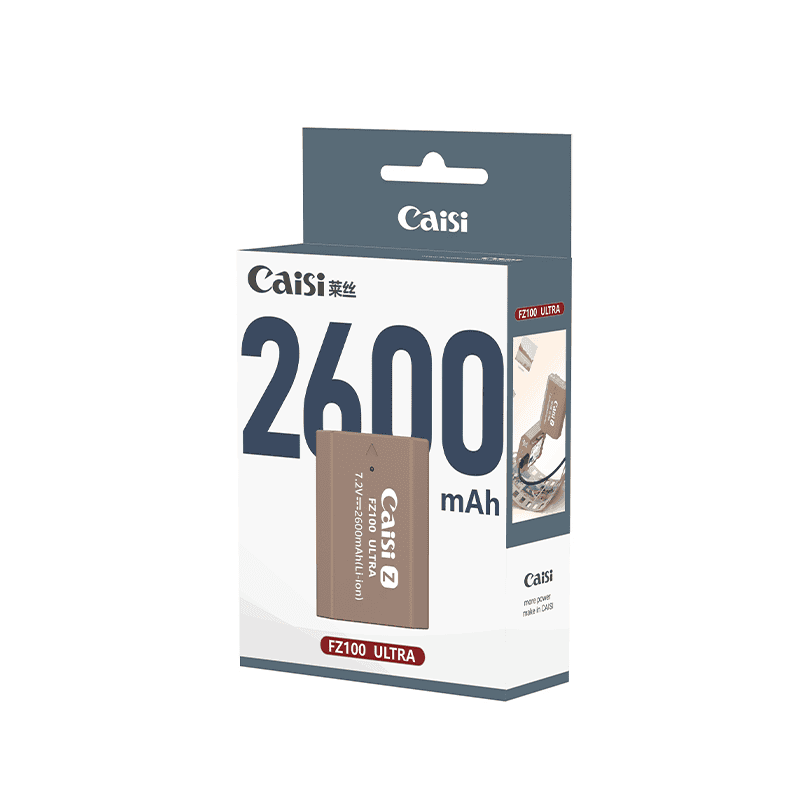 Caisi FZ100 Ultra 2600mAh USB-C Rechargeable Camera Battery