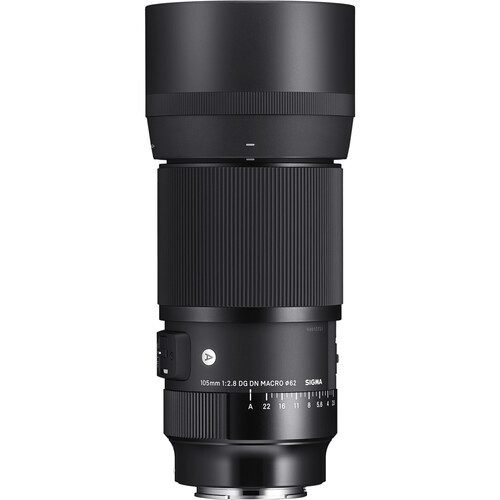 Items Included Sigma 105mm f/2.8 DG DN Macro Art Lens (Sony E) Sigma LCF-62 III 62mm Lens Cap Sigma LCR II Rear Lens Cap for Sony E Sigma Lens Hood for 105mm f/2.8 Art DG DN Macro Lens Sigma Soft Lens Case for 105mm f/2.8 DG DN Macro Art Lens