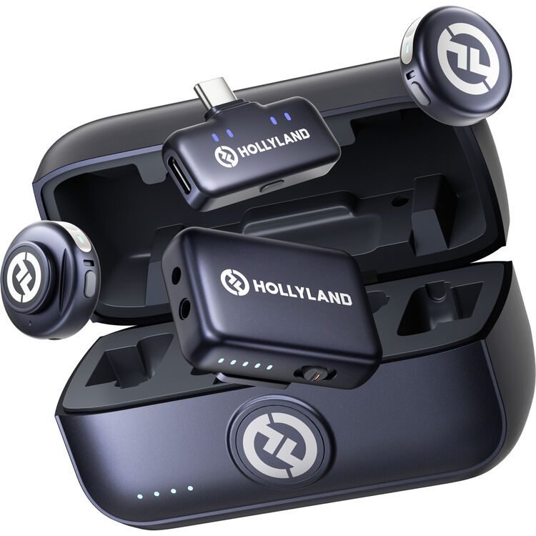 Hollyland LARK M3 Combo 2TX & 2RX Wireless Microphone System